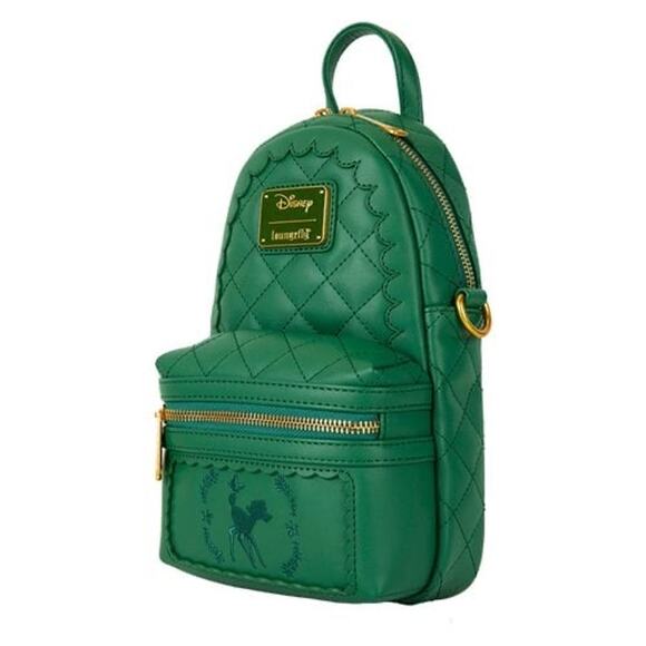 Loungefly Disney Bambi Quieted Texture Convertible Sling Bag main image 8